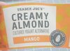 Creamy Almond Mango yogurt - Product