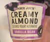 Creamy almond cultured yogurt alternative - Product