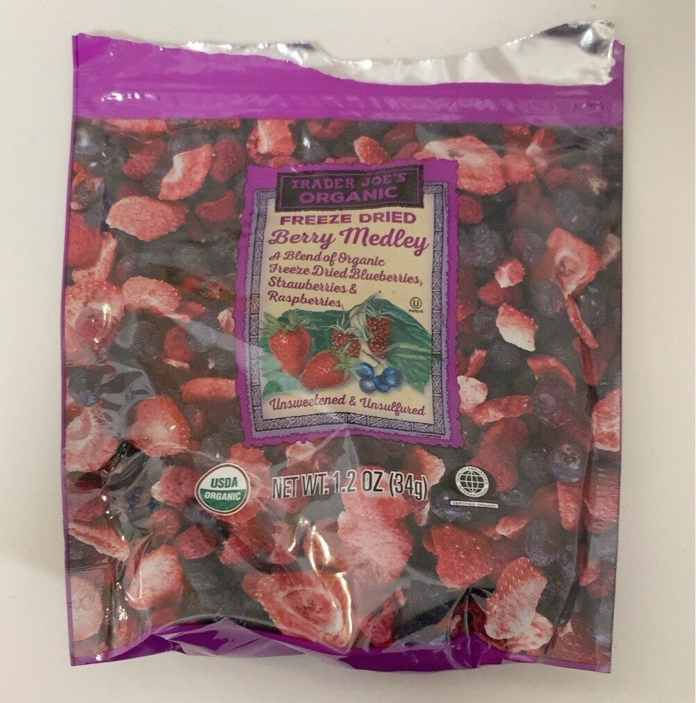Organic Freezer Dried Berry Medley - Product