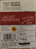 4 British Baking Potatoes - Product