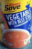 Vegetable with Beef Stock Consensed Soup - Product