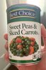 Sweet peas & sliced carrots - Product
