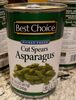 cut spears asparagus - Product