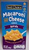 Macaroni and cheese spirals - Product