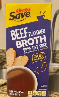 Beef flavored broth - Produkt - en