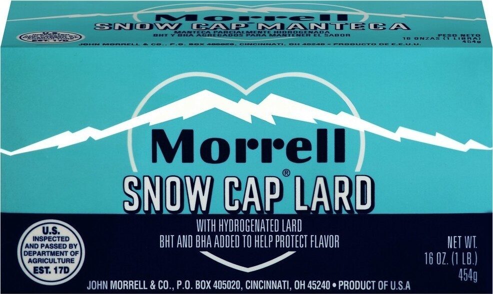 Snow cap lard - Product