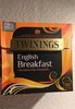 Twinings Original English Breakfast 100 Tea Bags - Product