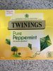 Twinings Pure Peppermint  x 80 - Produit