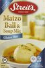 Gluten free matzoh ball mix and soup mix - Product