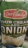 Sour cream and onion chips - Prodotto