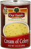 Cream of celery condensed soup - Prodotto