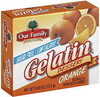 Orange sugar free gelatin dessert - Producto