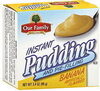 Banana cream instant pudding & pie filling - Produit
