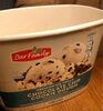 Premium cookie dough flavored ice cream with - Product