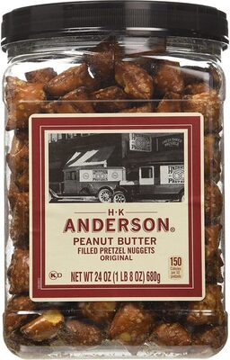 Peanut butter nuggets pretzel - Produkt - en