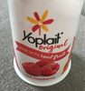 Original red raspberry yogurt - Produit