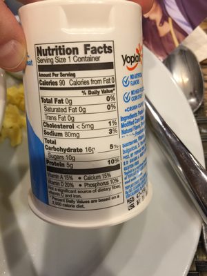 Fat free yogurt - Ingrédients