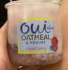 Oui oatmeal and yogurt mixed berry - Product