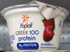 Strawberry Greek 100 Protein Fat Free Yogurt - Product