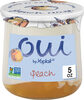 Oui by peach flavored french style yogurt - Product
