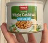 Riasted whole cashews with sea salt - نتاج