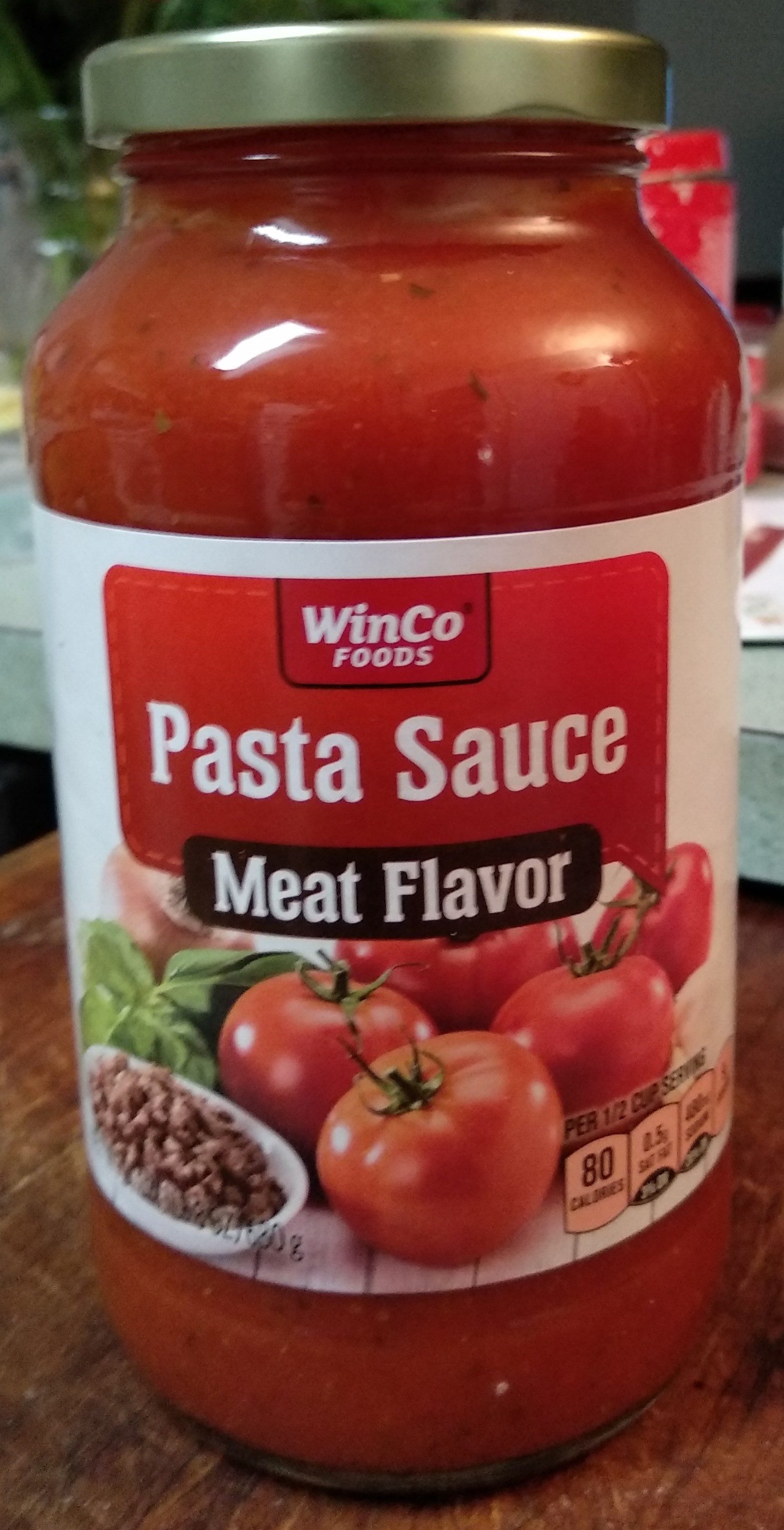 Pasta sauce meat flavor - Product