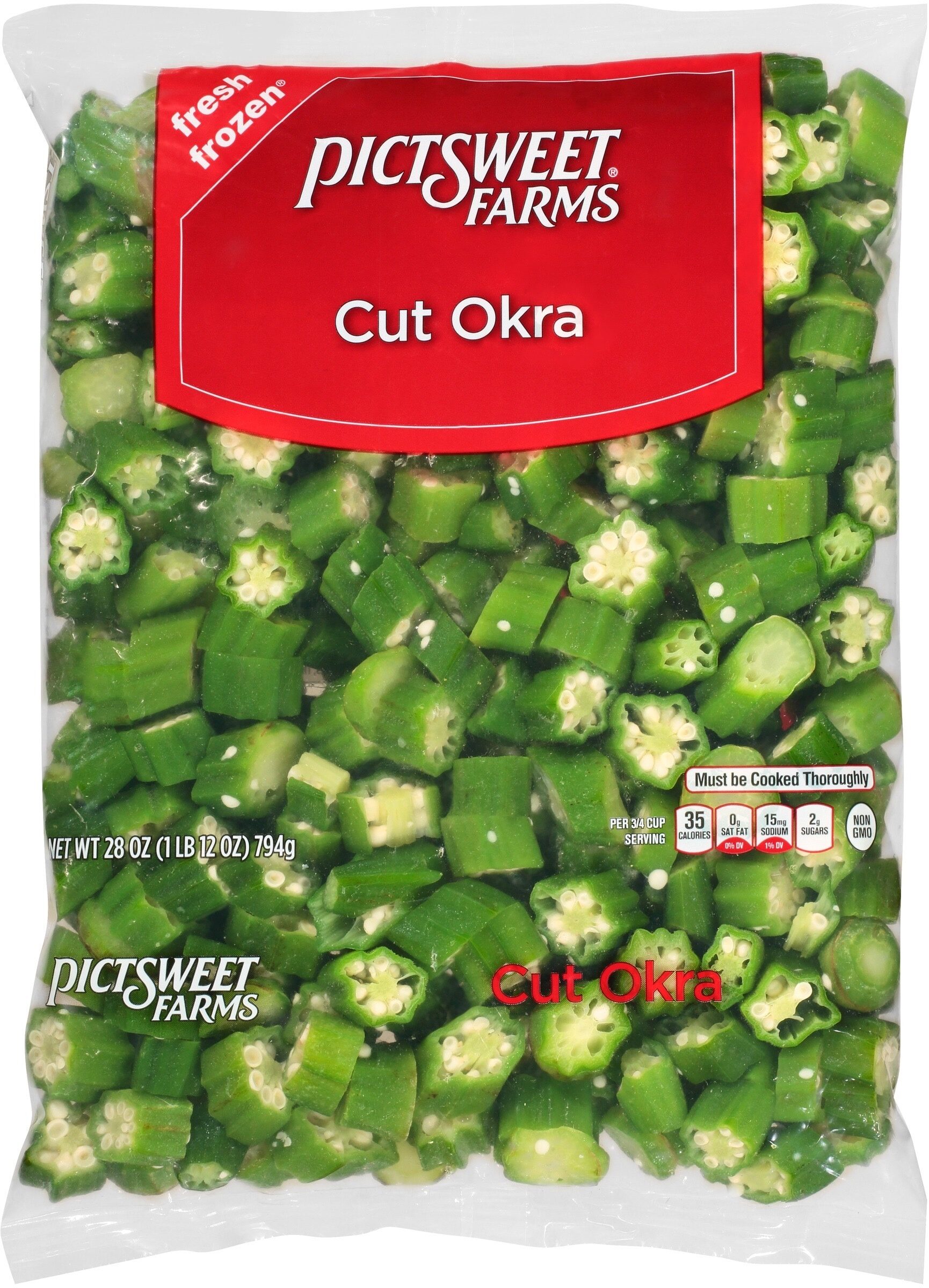 Cut Okra - Ingredients