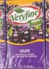 Grape artificially flavoured juice drink - Product