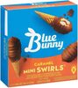 Caramel mini swirls ice cream cones - نتاج