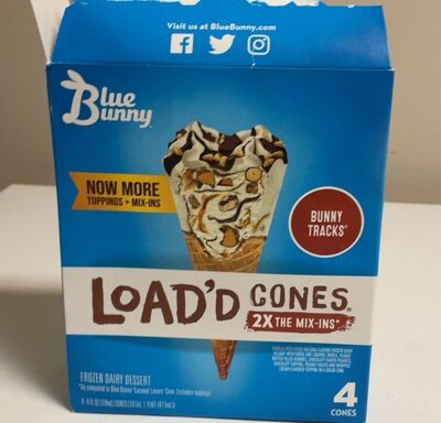 Calories in  Load’D Cones