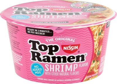 Top ramen shrimp ramen noodle soup - Produit - en