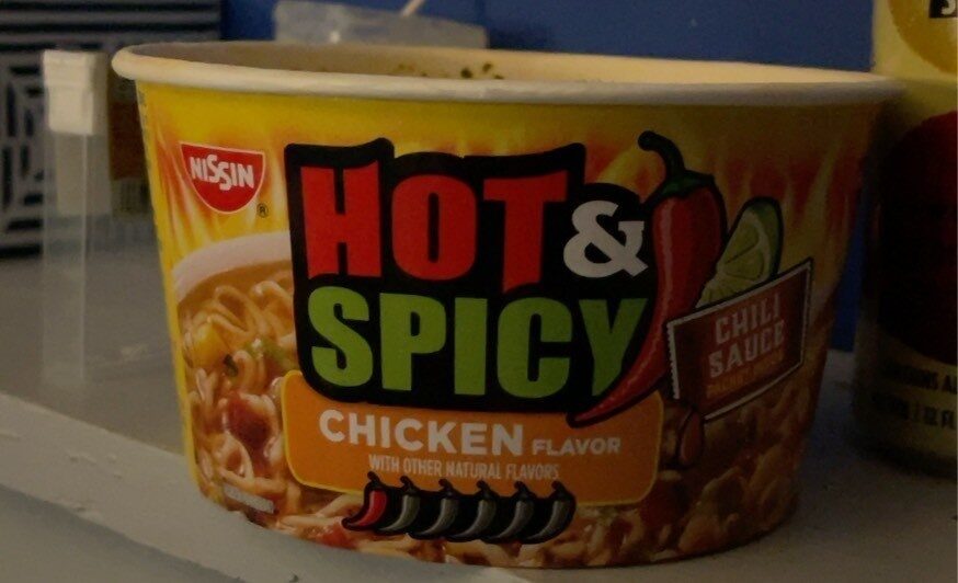 Hot & Spicy Chicken Ramen Noodle Soup - Product