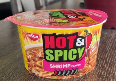 Hot & Spicy Shrimp Ramen Noodle Soup - نتاج - en