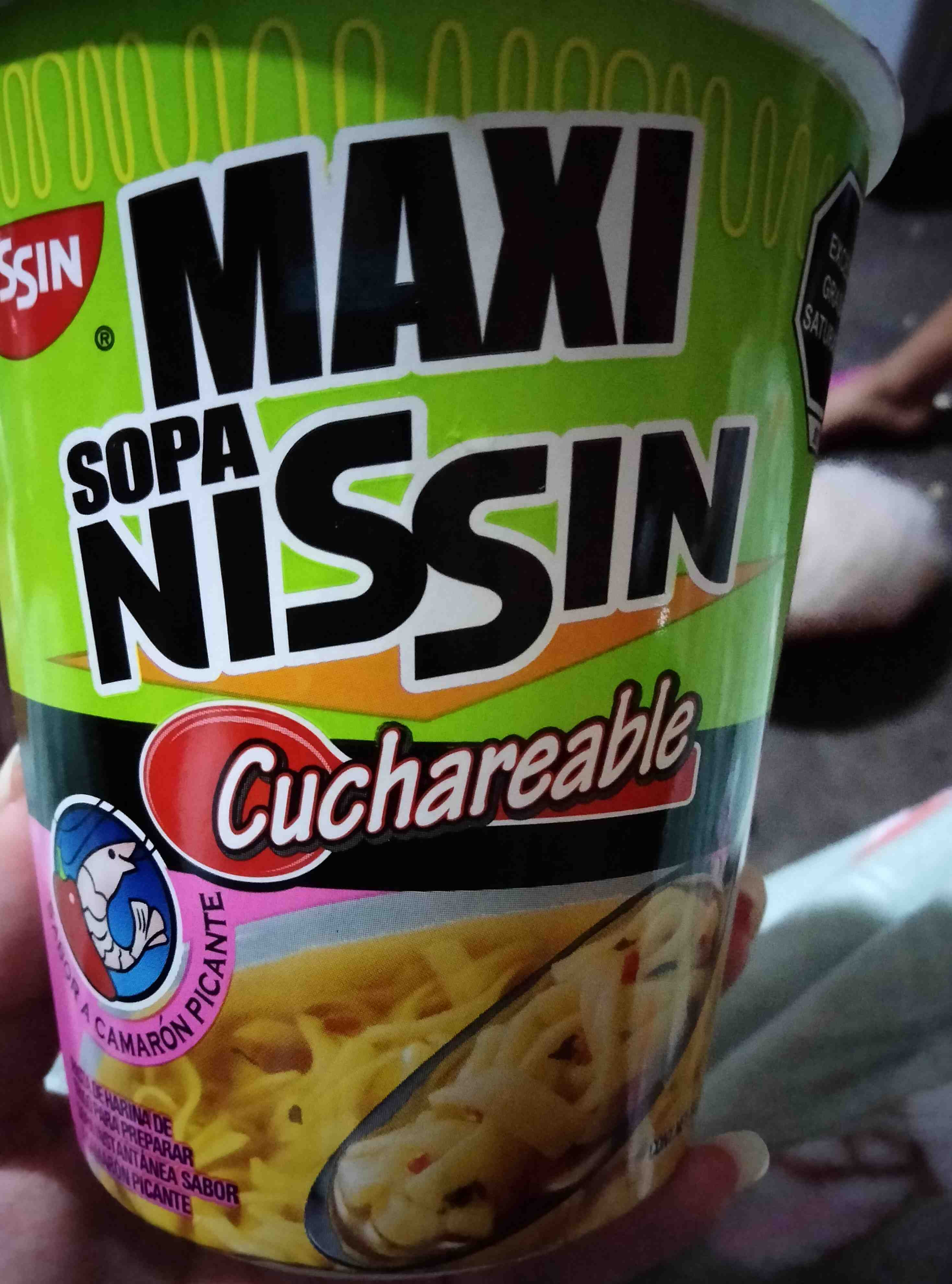 maxi sopa nissin - Producto - en