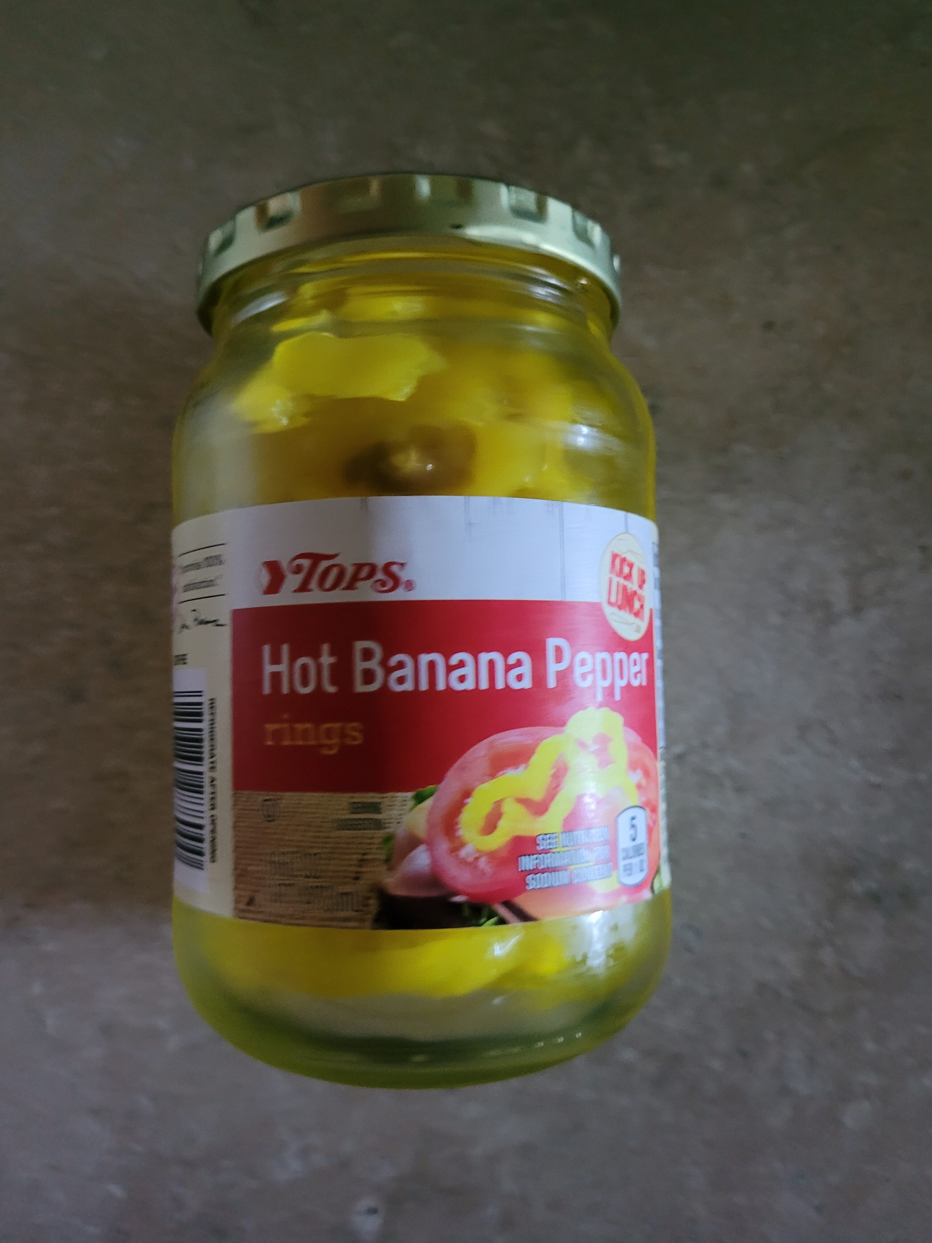 Hot banana pepper rings - Product - en