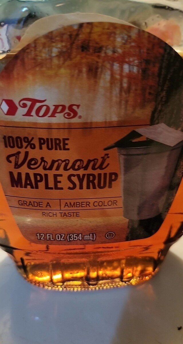 100percent pure Vermont maple syrup - Product