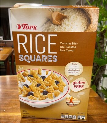 Rice squares crunchy - Produit - en