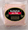 Sliced salt pork - Product
