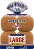 Mrs baird's large seeded hamburger buns - Producto
