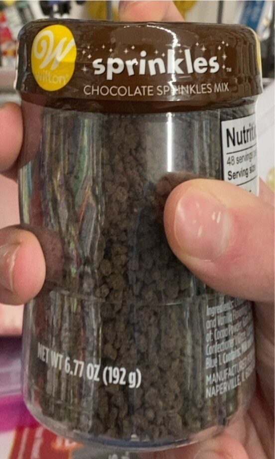Chocolate sprinkles mix - Product - en