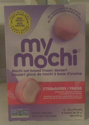 Strawberry Mochi Oat-based Frozen Dessert - Product
