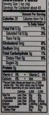Hollyberry Sprinkles - Nutrition facts