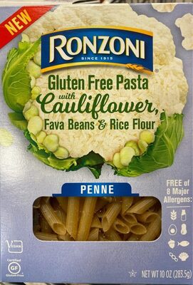Gluten free pasta with Cauliflower, fava beans and rice flour - Produit - en