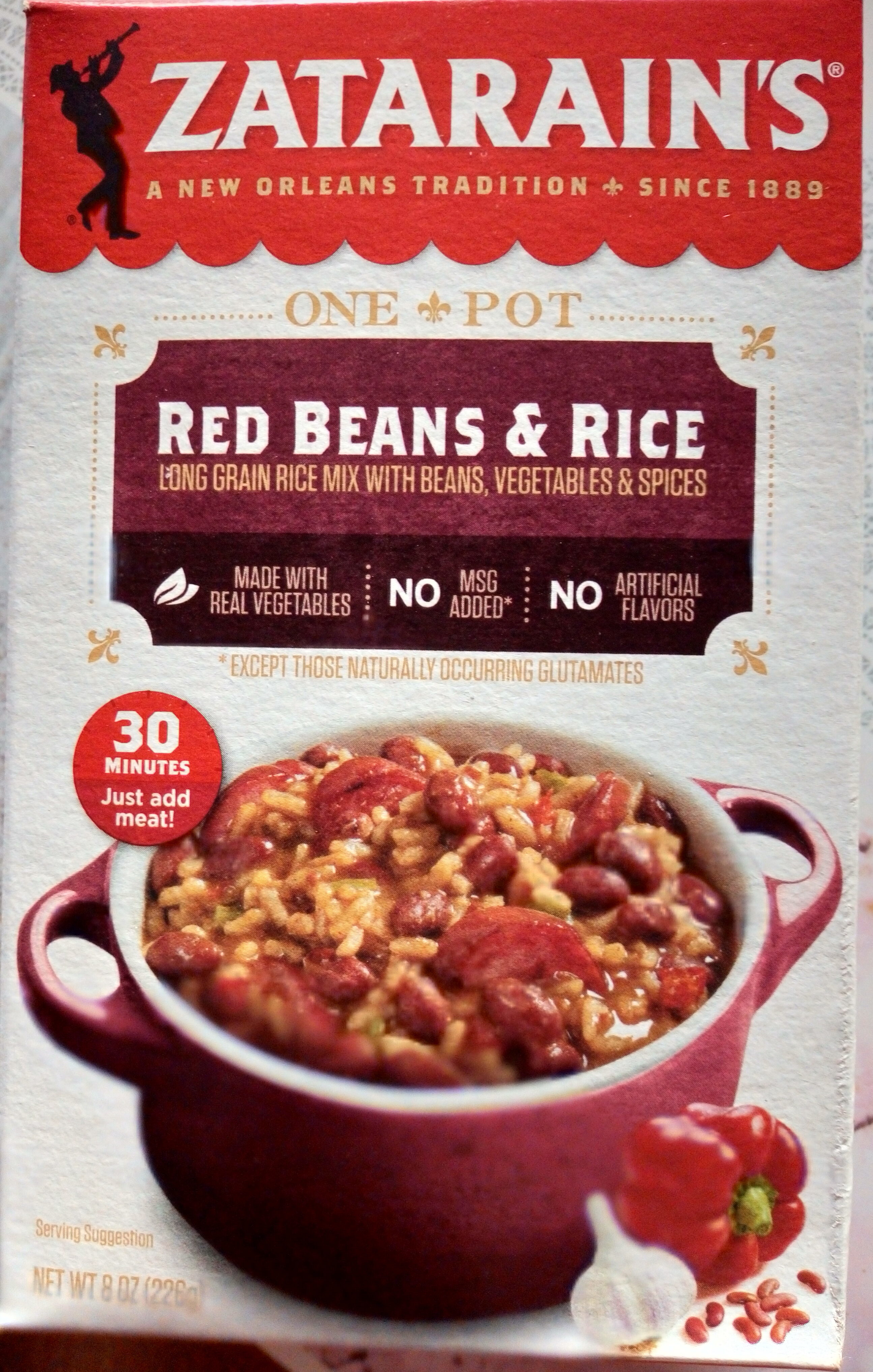 Red beans & rice - Product - en