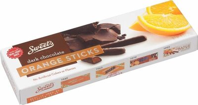 Sweets candy company chocolate orange sticks milk - Produit - en