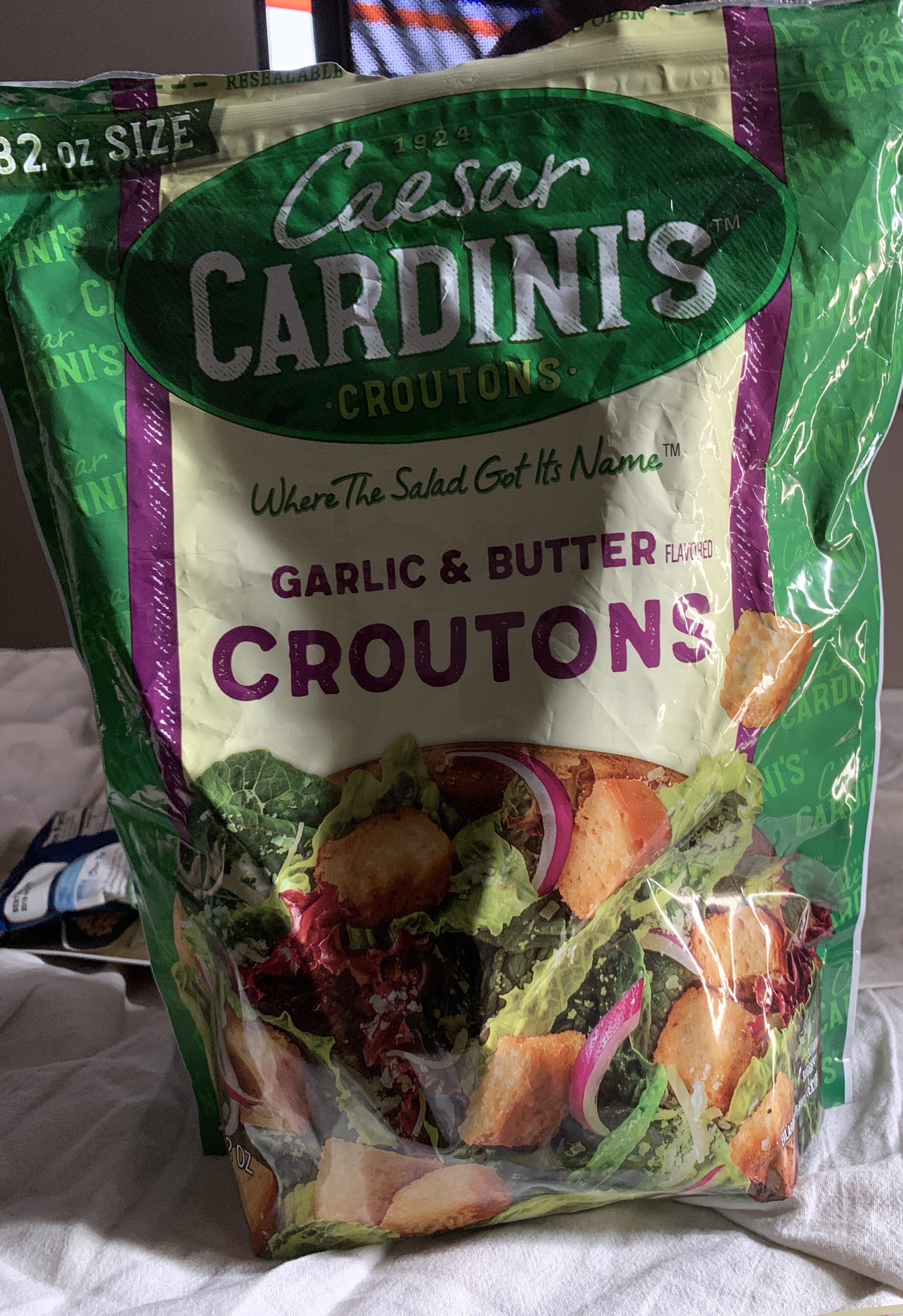 Garlic & butter flavored croutons - Product