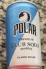 polar premium club soda - Product
