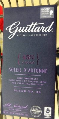 Soleil D'Automne - Milk Chocolate - Product