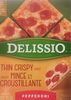 Dellissio thin crispy pepperoni pizza - Produit