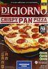 Crispy pan pizza pepperoni frozen pizza - Producto